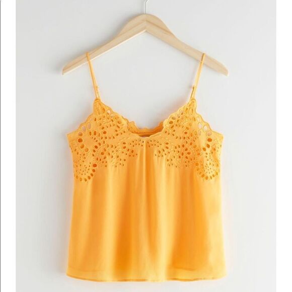 & Other Stories spaghetti Strap Blouse- Size Medium - Picture 3 of 8